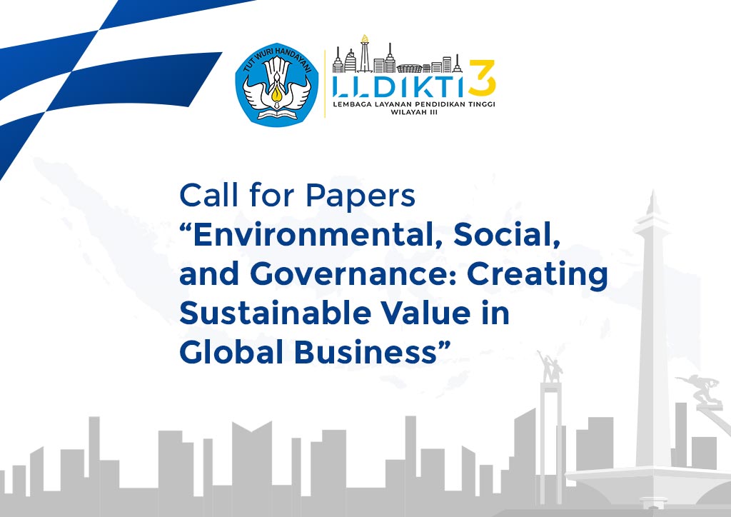 Call for Papers “Environmental, Social, and Governance: Creating SustainableValue in Global Business”
