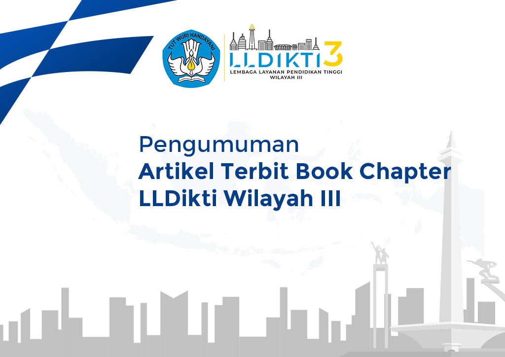 Pengumuman Artikel Terbit Book Chapter LLDikti Wilayah III