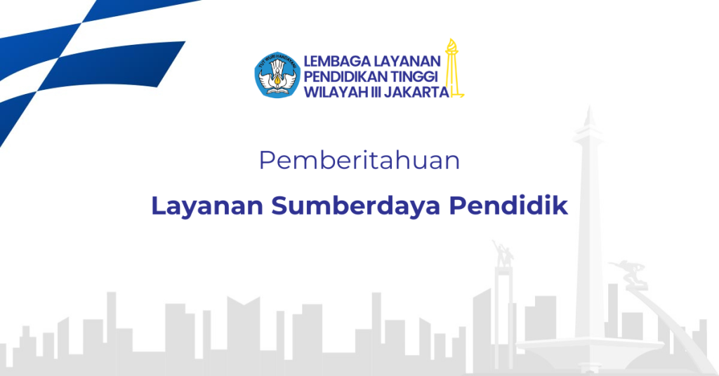 Pemberitahuan Layanan Sumberdaya Pendidik