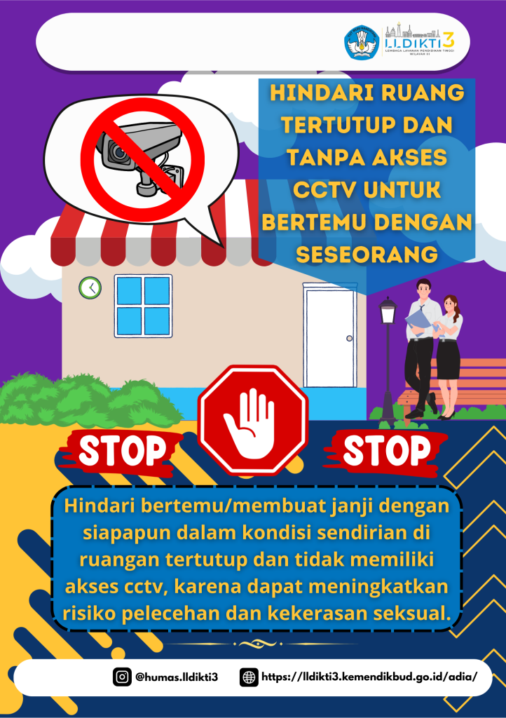Himbauan Demi Menghindari Tindak Kekerasan Seksual