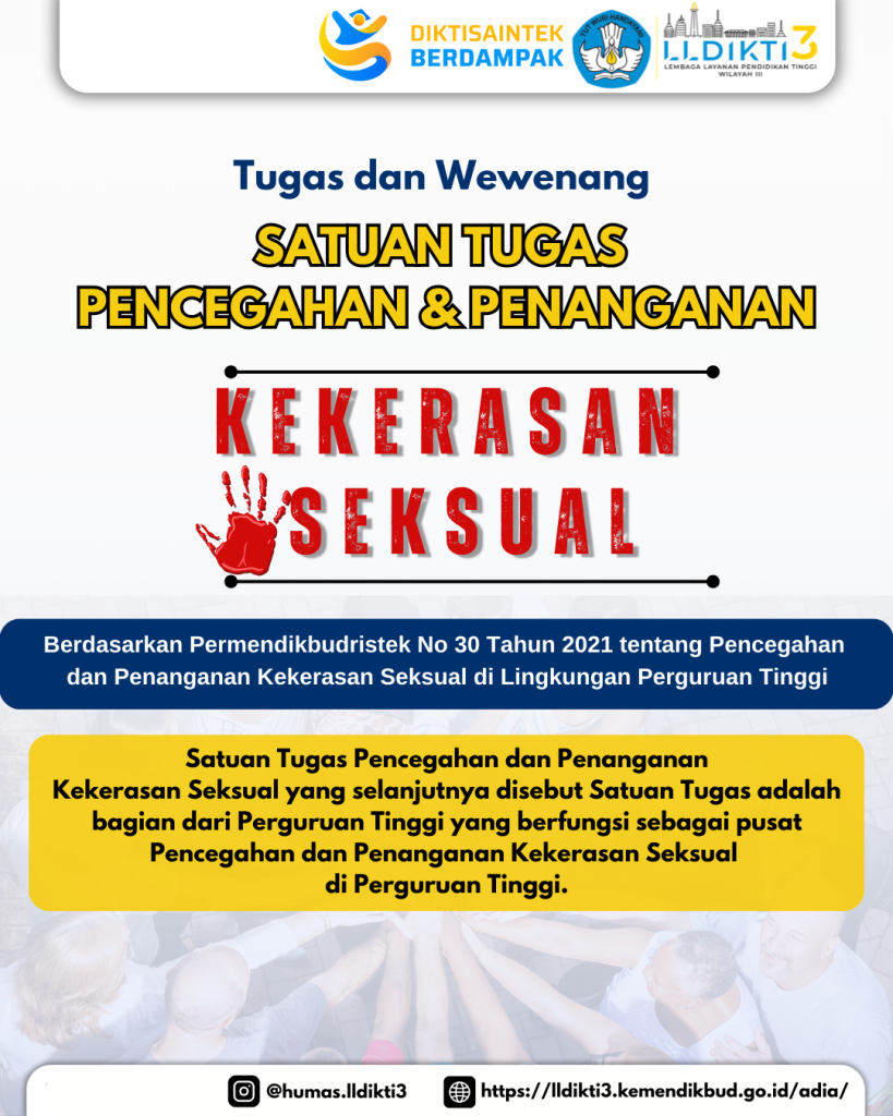 Tugas dan Wewenang Satgas PPKS-1